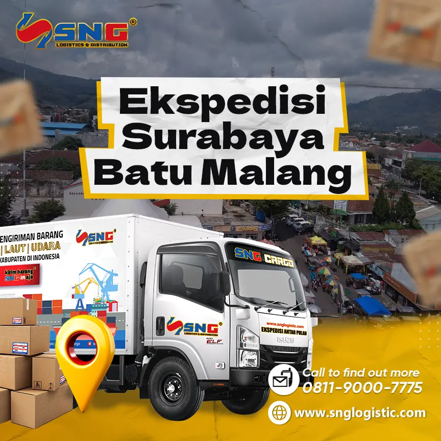 Ekspedisi Surabaya Batu Malang untuk Kirim Barang Besar